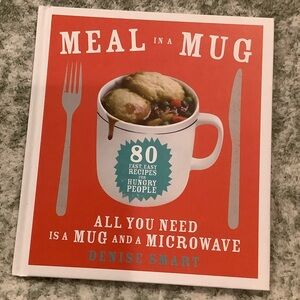Meal in a Mug Recipie Reference Book Cookbook Coffee Table Book NWT 128 pgs